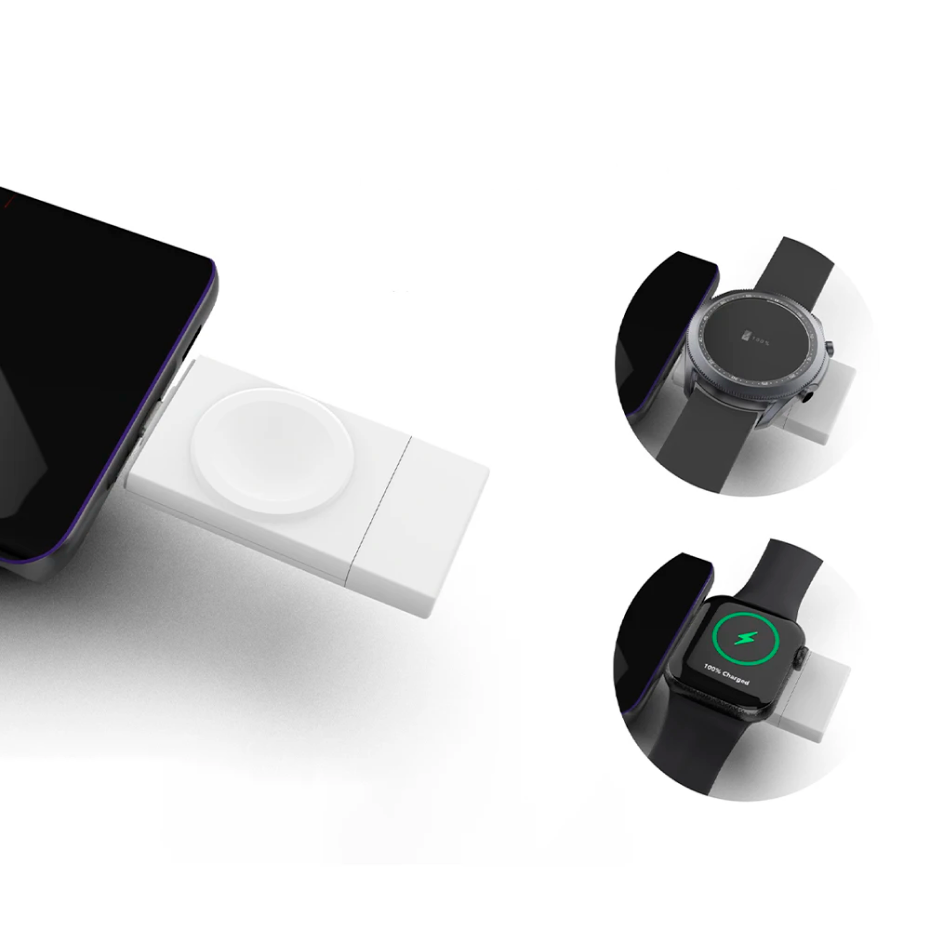 Magnetic charger hub